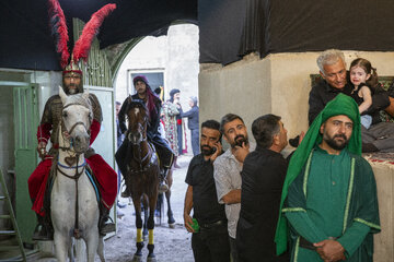 مراسم تعزیه خوانی - قزوین