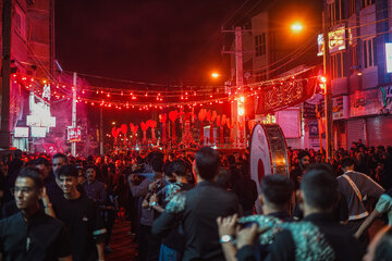 مراسم عزاداری شب نهم محرم - زاهدان
