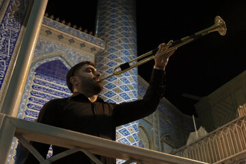 آیین سنتی "مشعل گردانی" شب تاسوعا - مشهد