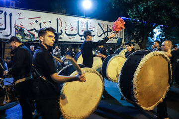 مراسم عزاداری شب نهم محرم - تبریز