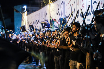 مراسم عزاداری شب نهم محرم - تبریز