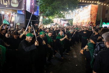 آئین مشعل‌گردانی در دولت‌آباد شهرری
