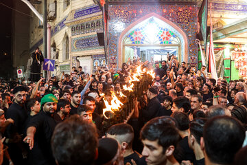 آئین مشعل‌گردانی در دولت‌آباد شهرری