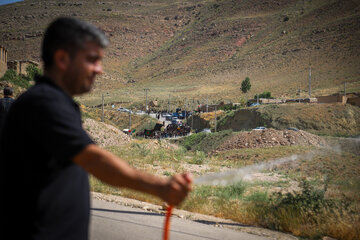 مراسم عزاداری تاسوعای حسینی - روستای درصوفیان