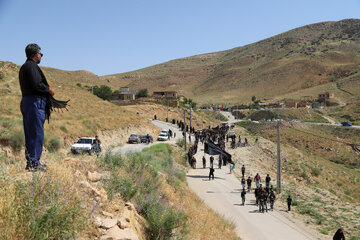 مراسم عزاداری تاسوعای حسینی - روستای درصوفیان