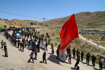 مراسم عزاداری تاسوعای حسینی - روستای درصوفیان