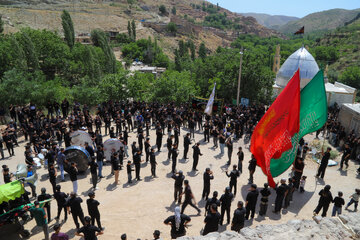 مراسم عزاداری تاسوعای حسینی - روستای درصوفیان