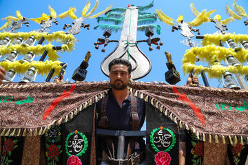 مراسم عزاداری تاسوعای حسینی - روستای درصوفیان
