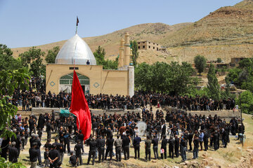 مراسم عزاداری تاسوعای حسینی - روستای درصوفیان