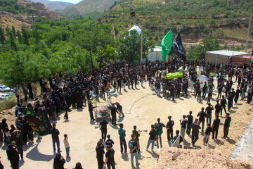 مراسم عزاداری تاسوعای حسینی - روستای درصوفیان