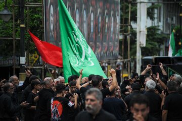 مراسم عزاداری تاسوعای حسینی - نوشهر
