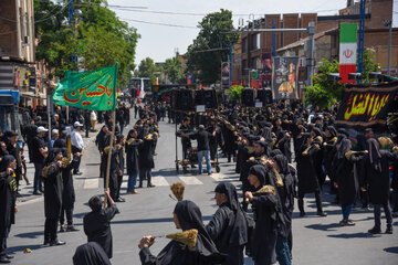 مراسم عزاداری تاسوعای حسینی -ارومیه