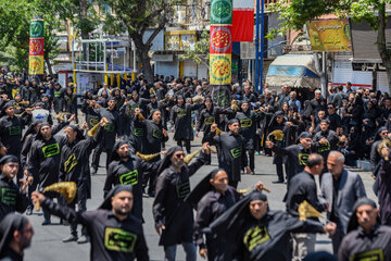 مراسم عزاداری تاسوعای حسینی -ارومیه