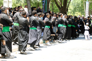 مراسم عزاداری تاسوعای حسینی -کرمانشاه