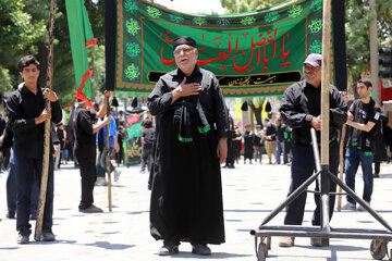 مراسم عزاداری تاسوعای حسینی -کرمانشاه