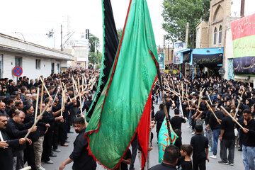مراسم عزاداری تاسوعای حسینی - اهر