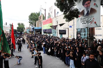 مراسم عزاداری تاسوعای حسینی - اهر