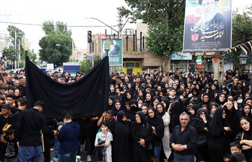 مراسم عزاداری تاسوعای حسینی - اهر
