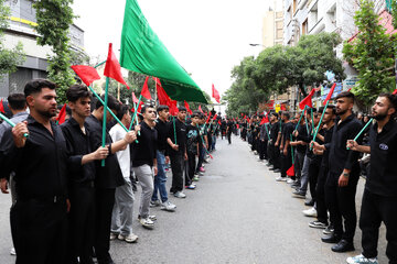 مراسم عزاداری تاسوعای حسینی - اهر