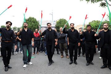 مراسم عزاداری تاسوعای حسینی - اهر