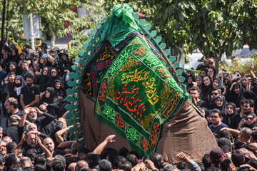 آیین سنتی نخل گردانی تاسوعای حسینی - سمنان