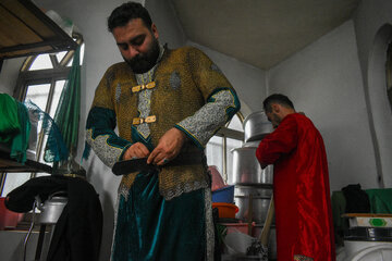 تعزیه خوانی حضرت ابوالفضل(ع) در روستای تازه آباد - نوشهر