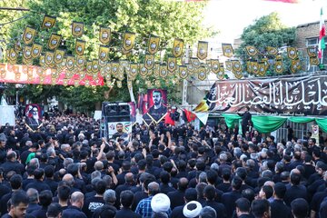 مراسم عزاداری تاسوعای حسینی - همدان