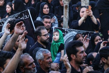 مراسم عزاداری تاسوعای حسینی - همدان