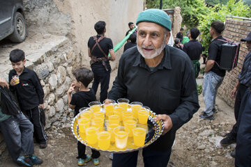 روز تاسوعای حسینی _ روستای قلعه قافه شهرستان مینودشت
