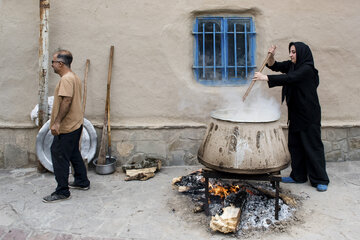 روز تاسوعای حسینی _ روستای قلعه قافه شهرستان مینودشت