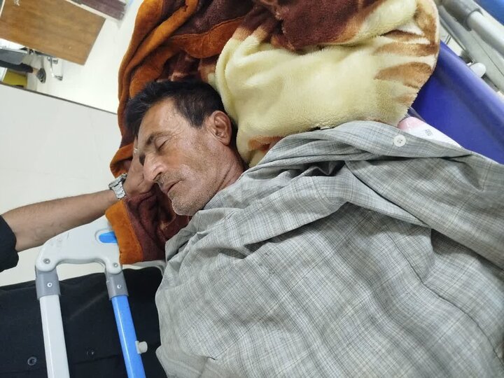 سکته قلبی و خفگی شدید یک همیار طبیعت در عملیات مهار آتش سوزی شهرستان کهگیلویه