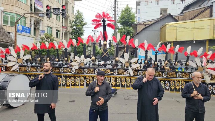 تاسوعای حسینی در آستارا / جلوه‌ای از ارادت در دیار مرزنشینان