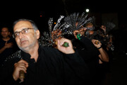 مراسم عزاداری شب عاشورا  گلستان شهدا - اصفهان