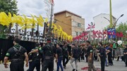 عاشورای حسینی در نور؛ اجتماع عزاداران و طنین نوای «یا حسین» در شهر