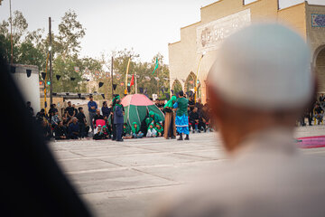 مراسم تعزیه حضرت علی اکبر(ع) - مسجد حضرت فاطمه(س) زاهدان