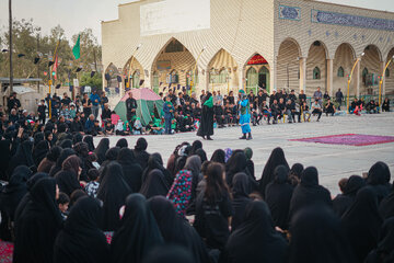 مراسم تعزیه حضرت علی اکبر(ع) - مسجد حضرت فاطمه(س) زاهدان