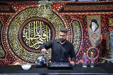 مراسم عزاداری شب عاشورا _بجنورد