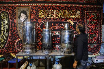 مراسم عزاداری شب عاشورا _بجنورد