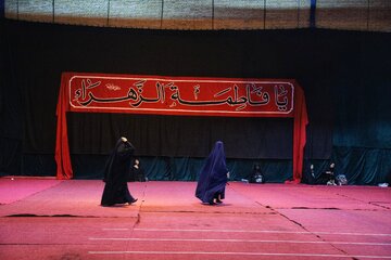 مراسم عزاداری شب عاشورا _بجنورد