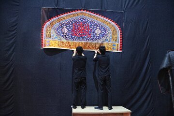 مراسم عزاداری شب عاشورا _بجنورد