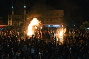 مراسم «پولکه گردانی» - عجب شیر