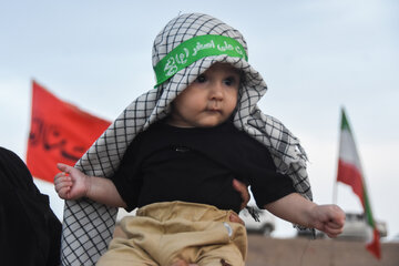 آیین عزاداری در صحرا - سمنان
