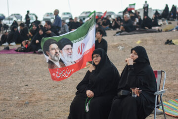 آیین عزاداری در صحرا - سمنان