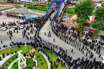 عزاداری عاشورای حسینی - شهر زیراب-سوادکوه