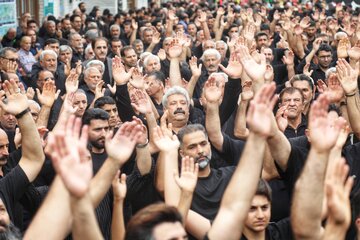 عزاداری عاشورای حسینی - شهر زیراب-سوادکوه