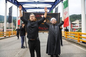 عزاداری عاشورای حسینی - شهر زیراب-سوادکوه