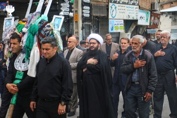 عزاداری عاشورای حسینی - شهر زیراب-سوادکوه