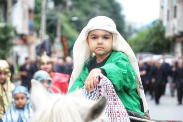 عزاداری عاشورای حسینی - شهر زیراب-سوادکوه