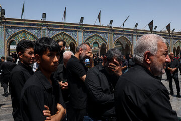 عاشورای حسینی در حرم حضرت عبدالعظیم حسنی (ع)