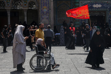 عاشورای حسینی در حرم حضرت عبدالعظیم حسنی (ع)